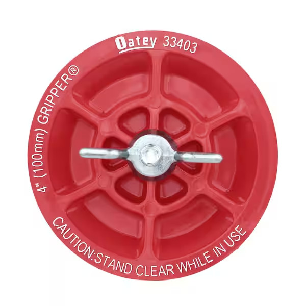 Gripper 4 In. Plastic Mechanical Test Plug (2-Pack)