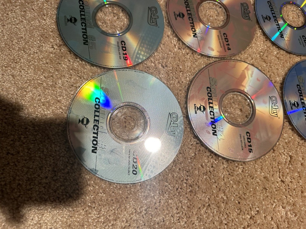 36 Ejay sample, Program discs. 100k+ samples dance rave hiphop techno