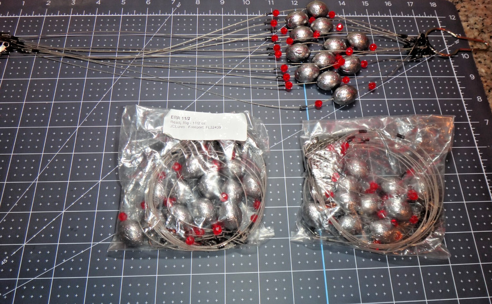 (33)   2.oz READY RIG SINKERS EGG WEIGHTS LOT