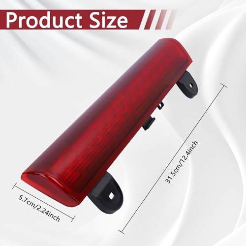 LED 3rd High Mount Brake Light Cargo Light, Compatible with 2000-2006 Chevy