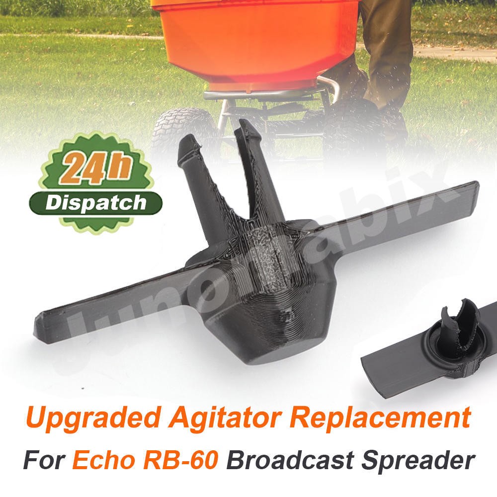 Upgraded Agitator Replacement Part For Echo RB-60 Broadcast Spreader Longer Arms