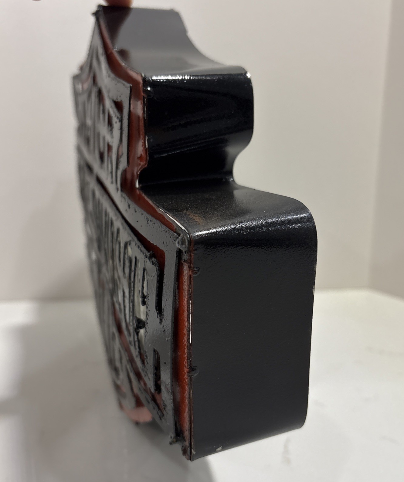 Vintage Rustic Harley Davidson Motorcycles 3D Metal Sign Harley Logo - Barn Find