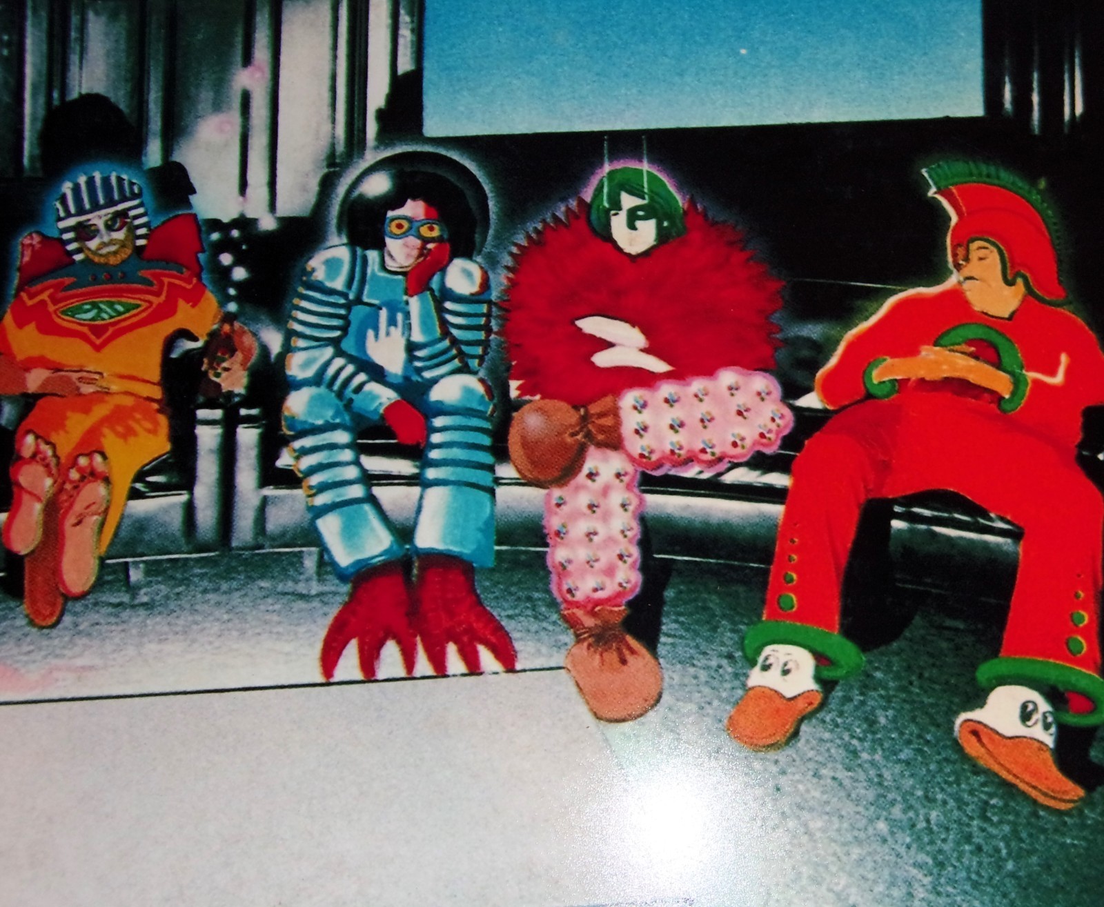 Grateful Dead Jerry Garcia "From the Mars Hotel" Characters Poster 19"x13"