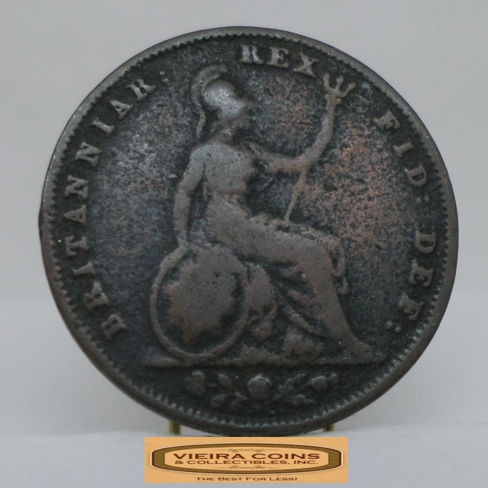 1835 Great Britain 1 Farthing - #C57829NQ
