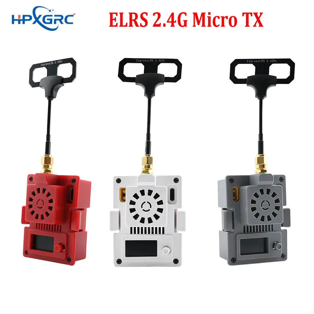 HPXGRC ELRS 2.4G 1W Micro TX Module Long Range Wireless Communication Module RC