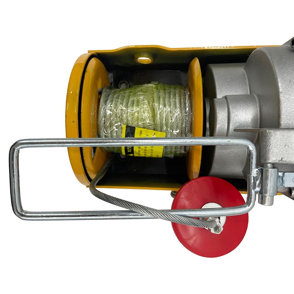 1000KG Multi-function Electric Hoist Mini Small Wire Rope Winch 2000LB