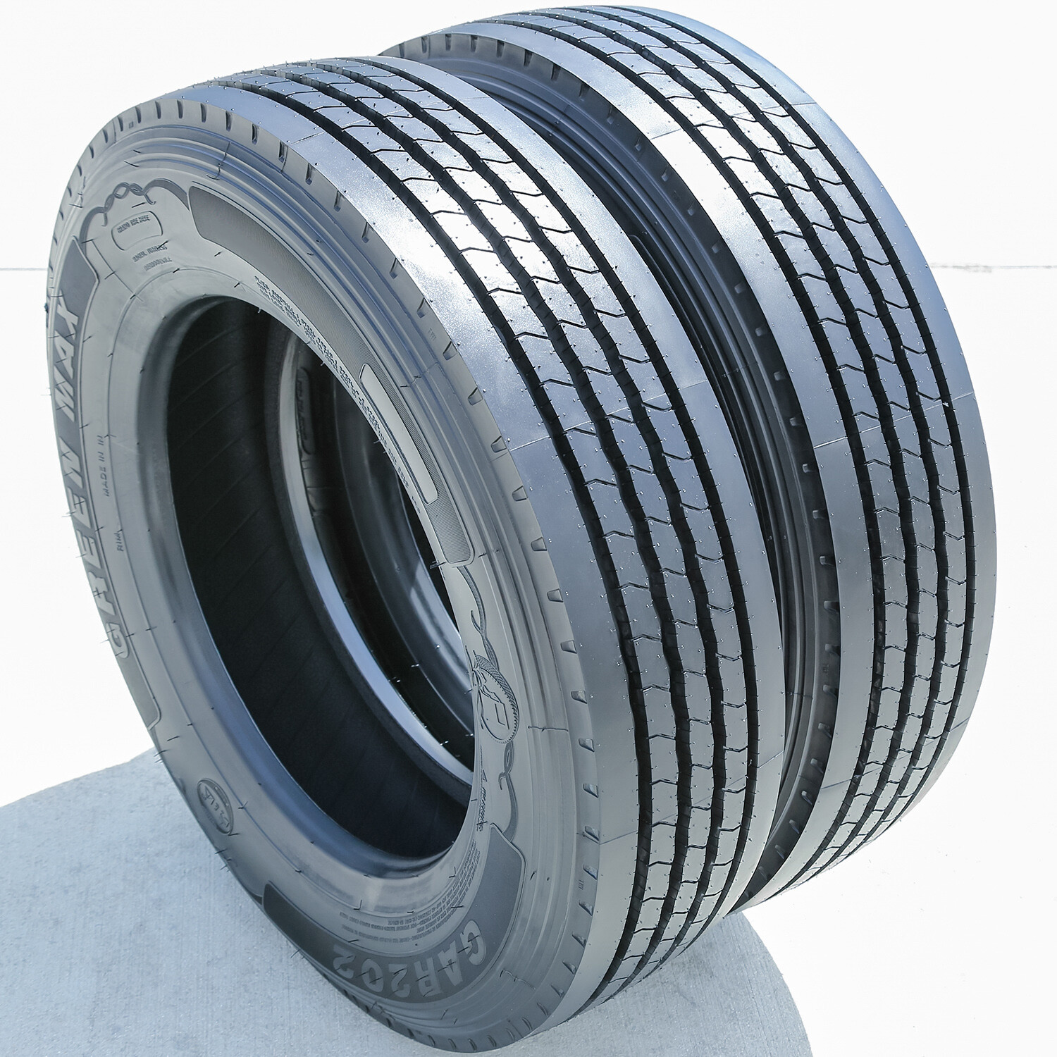 2 Tires Green Max GAR202 245/70R19.5 Load H 16 Ply All Position Commercial