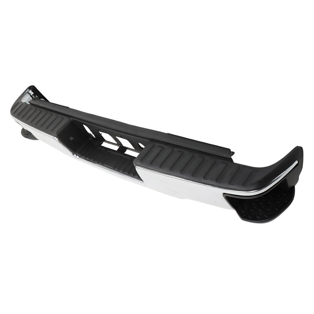 For Chevy Silverado GMC Sierra 1500 2014-2018 Chrome Rear Step Bumper Assembly
