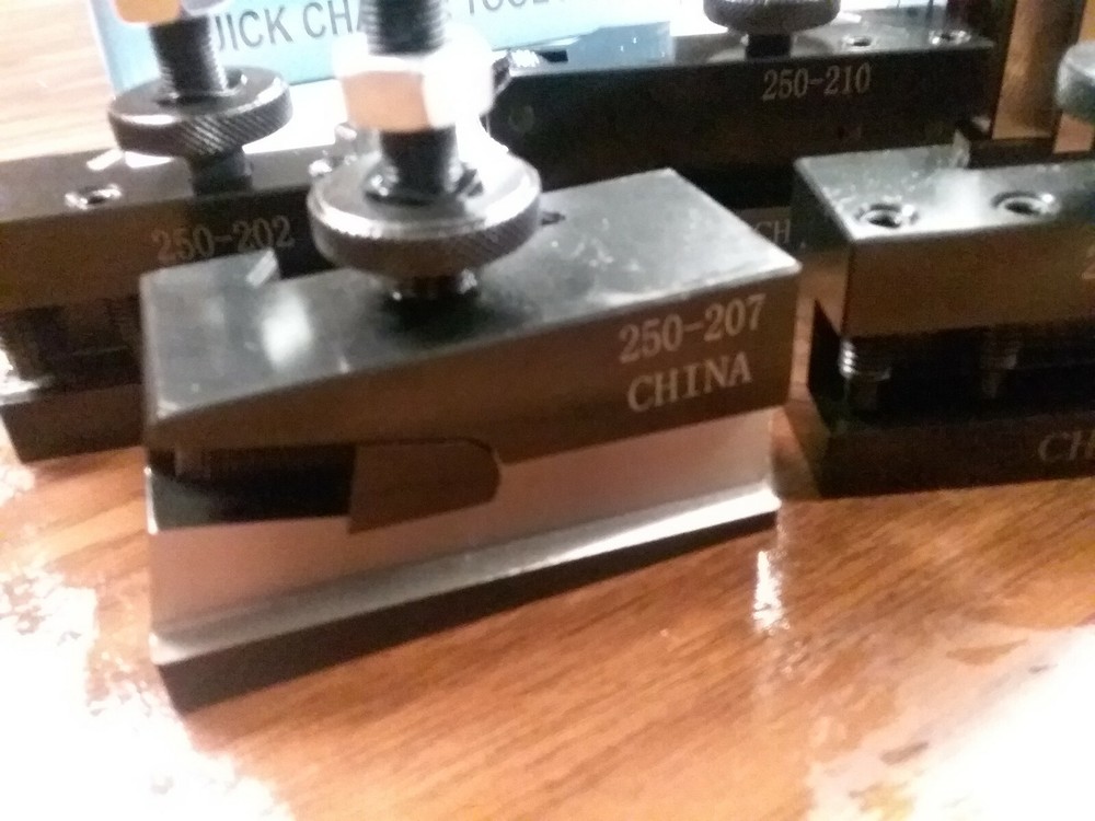 10-15" QUICK CHANGE TOOL POST-6PCS/SET-Piston TYPE #830B-532--new