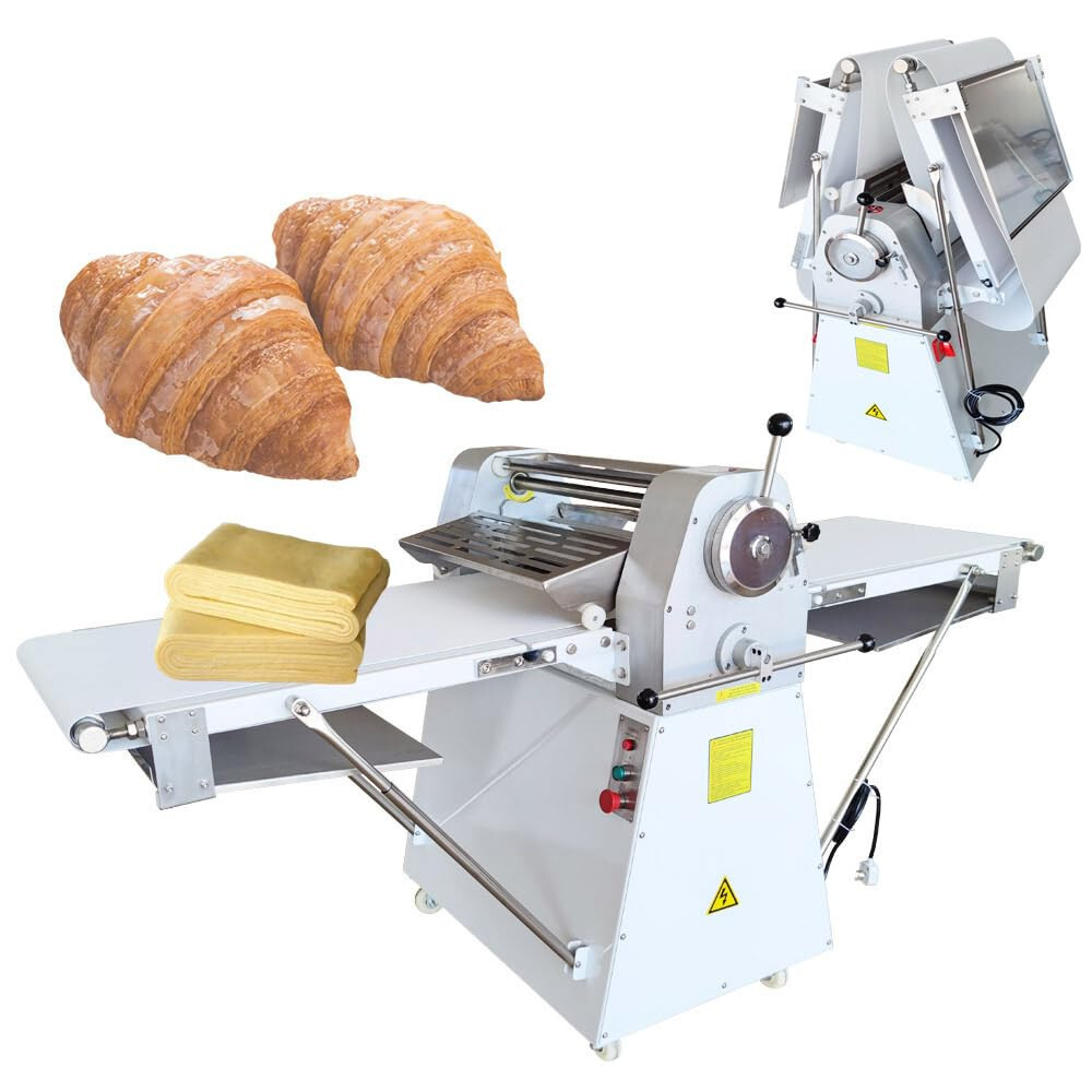 Dough Pastry Sheeter Roller Pizza Bread Maker Baking Dough Crisp Machine 220V