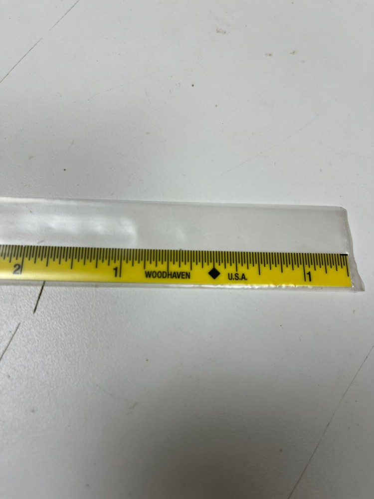 18" self stick ruler