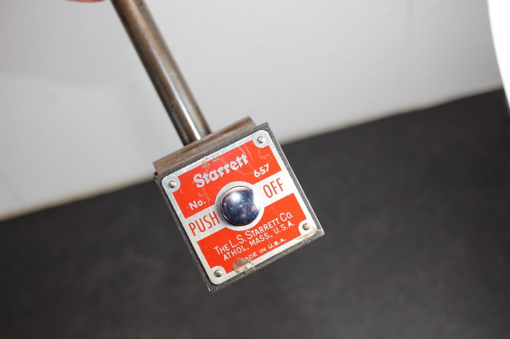 Starrett No.657 Magnetic Indicator Base