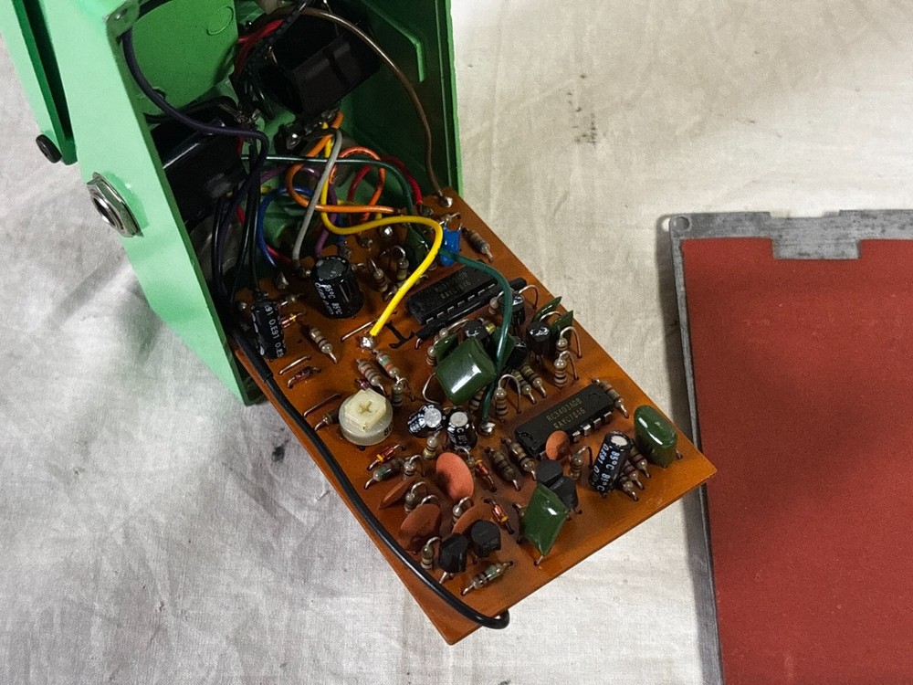 Boss PH-1 Phaser Silver Screw & Transparency Switch RC3403ADB chip