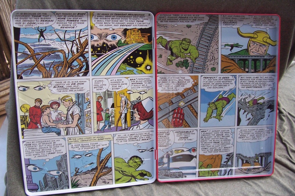 Comic Book Hinged Protector Tin.... ONLY 8 AVAILABLE