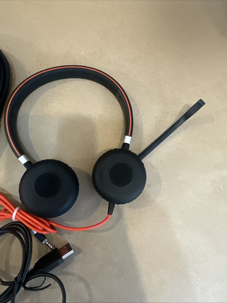 Jabra Evolve 40 Wired Stereo USB C Headset Controller