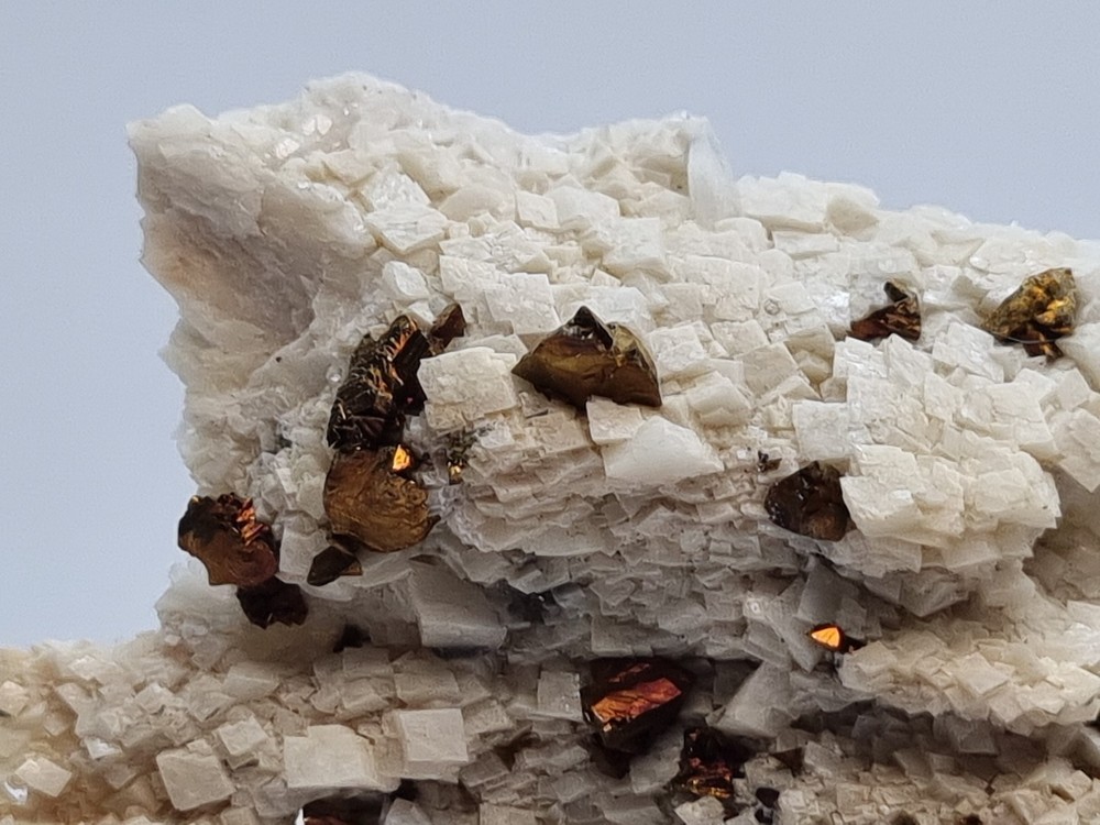 Minerals◇Calcipyrite with Siderite origin Breislar Germany