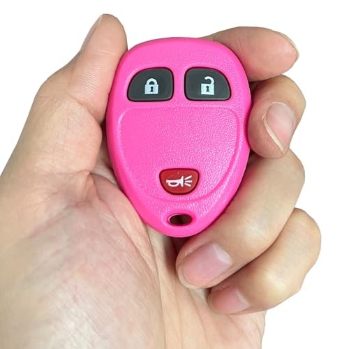 Replacement for Buick Chevy Avalanche Equinox Express Silverado 3-Button-Pink