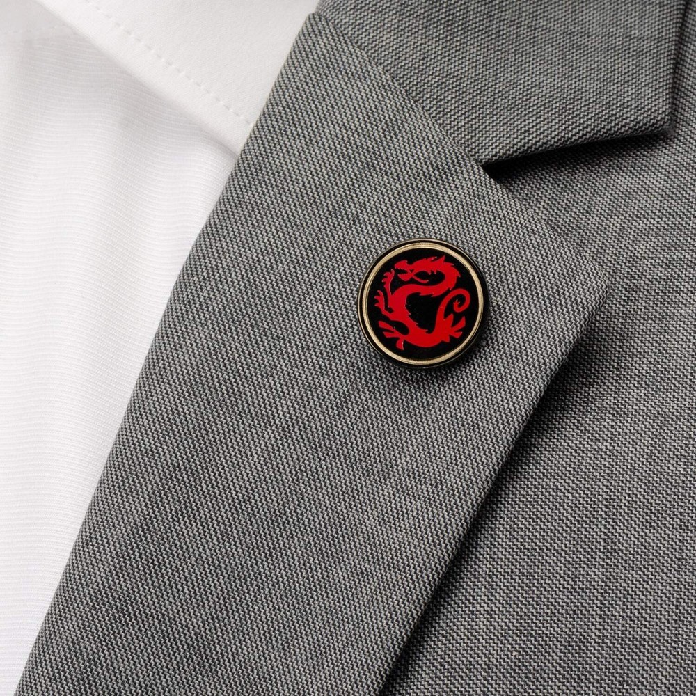 Disney Mulan Mushu Emblem Lapel Pin