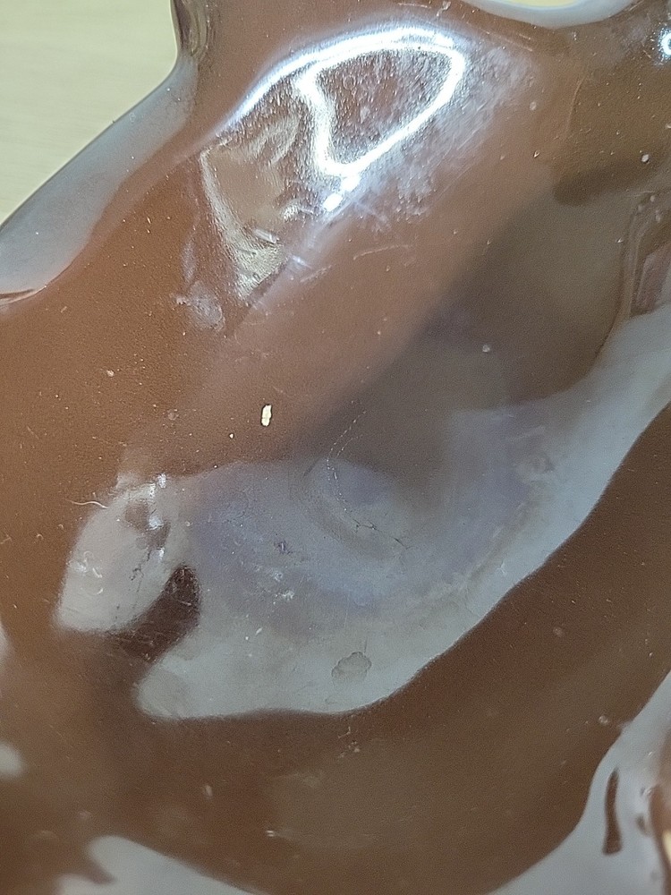 Turtle Pottery Bowl Trinket Dish Brown Soap Dish