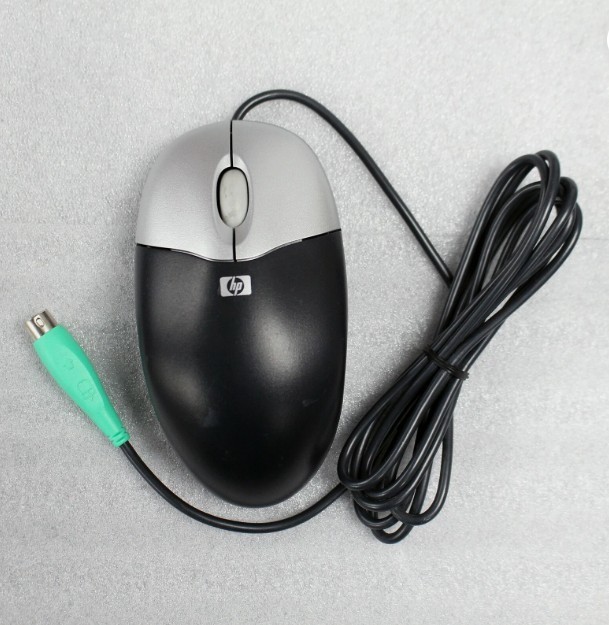 Genuine HP PS/2 Wired Optical Mouse +Digital + Clean