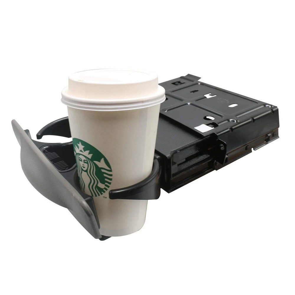 in Dash Cup Holder Insert w/Ashtray Gray Compatible with Ford 1999-2004,