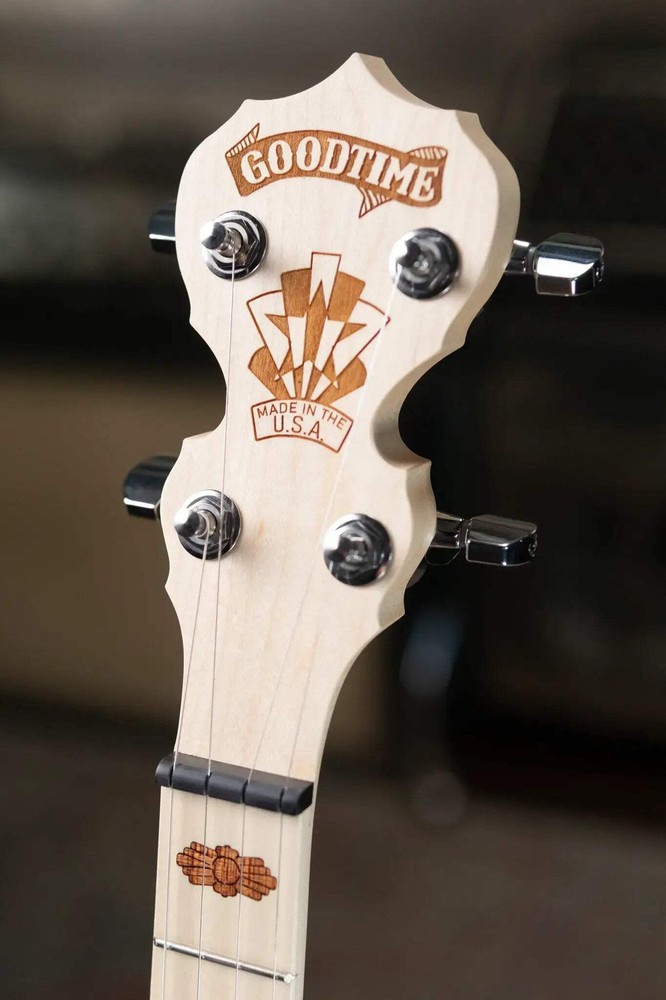 Deering Goodtime Two 5-String with Resonator Banjo