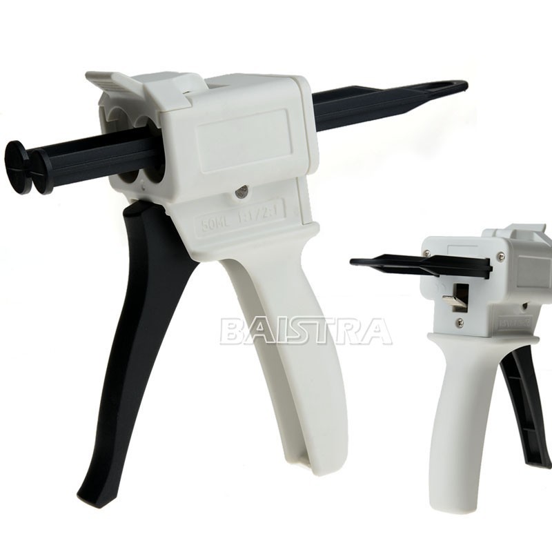Dental Impression Dispenser Universal Cartridge Delivery Gun 4:1 10:1/ 1:1/2:1