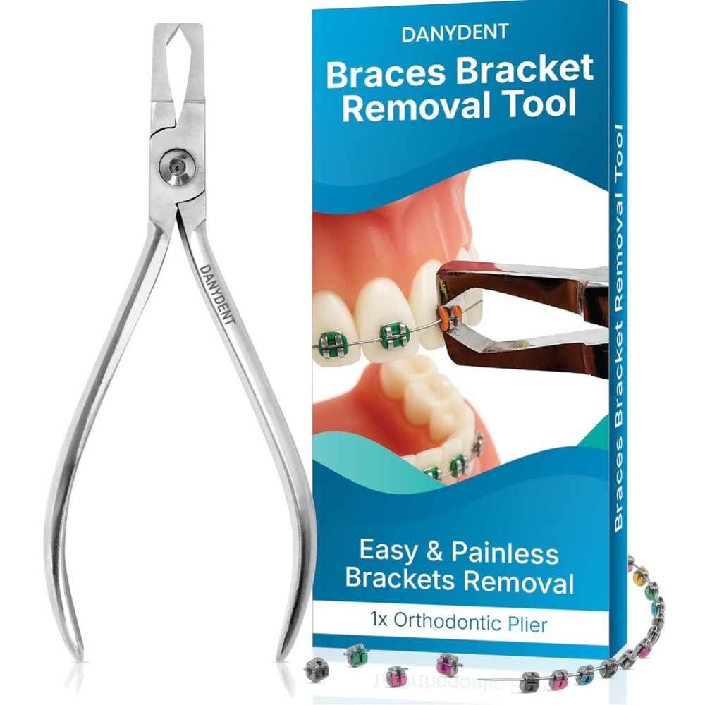 Stainless Steel Bracket Remover Tool for Safe & Efficient Braces Removal