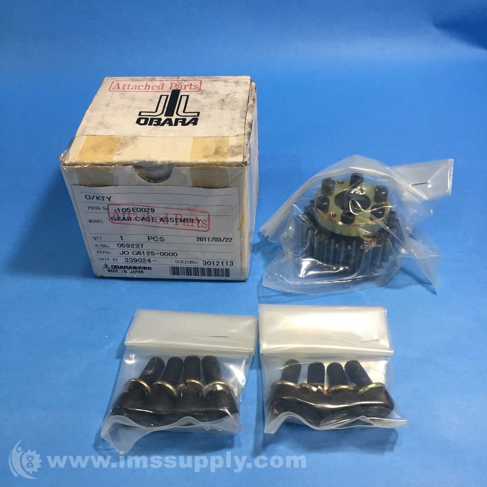 Obara 105E0029 Gear Case Assembly FNOB