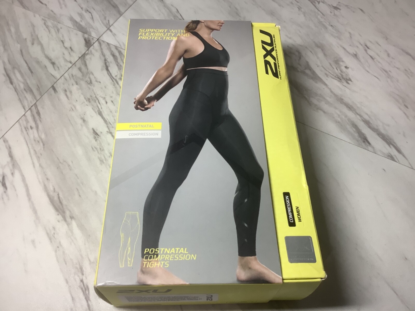 2XU Postnatal Compression Tights Women's Extra Small Black WA3598b~PWX