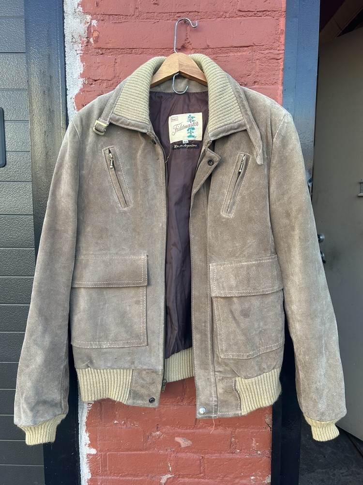 Vintage Sears Field master Jacket Bomber Coat Zip Up