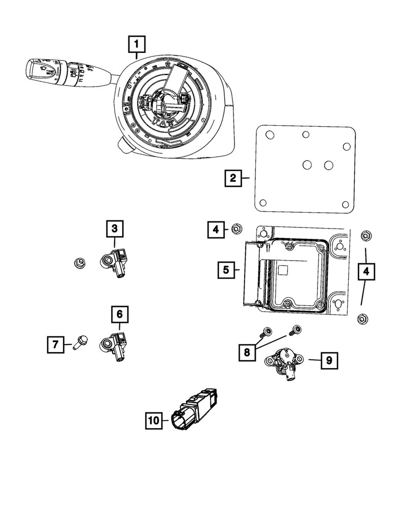 Genuine Mopar Screw Right 68499671AA