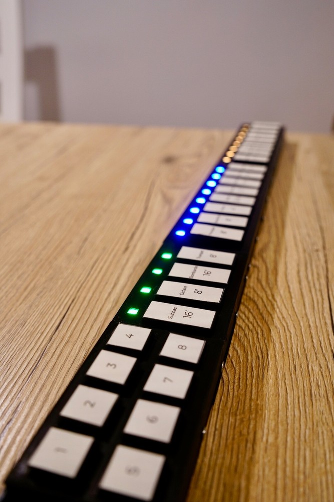 MIDI controler board for virtual pipe organ