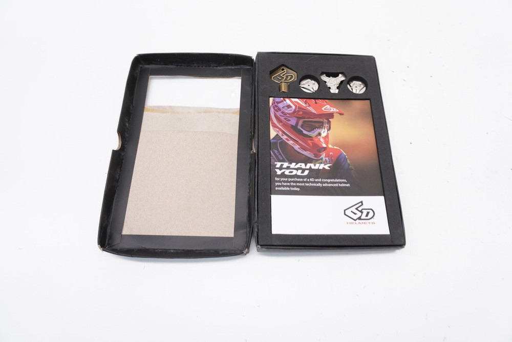 FXR 6D ATR-2 Helmet Replacement Visor/Peak Screw Kit Silver K8