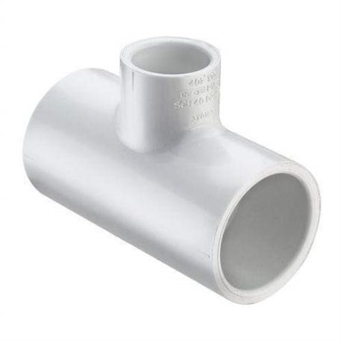 2 pcs Lesso - 2'' x 1'' Sch40 PVC Reducing Tee Socket - 401-249