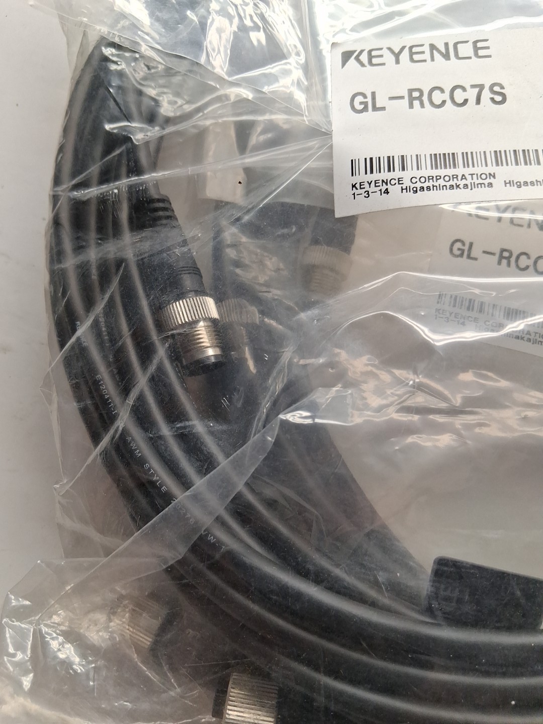 KEYENCE GL-RCC7S Safety Light Curtain Extension Cable 7m