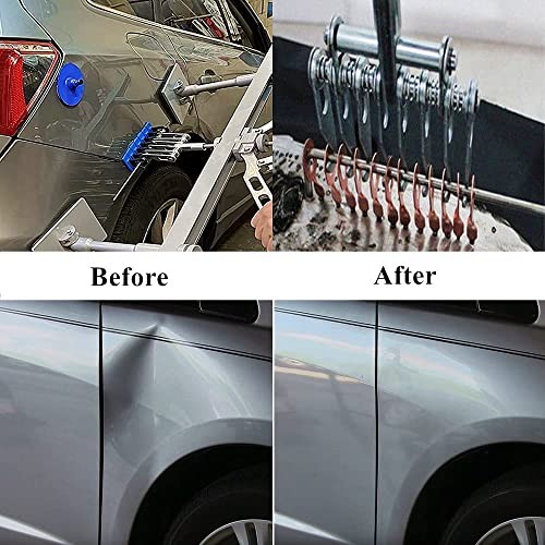 Dent Puller, Heavy Duty Auto 6 Fingers Metal Dent Puller Adjustable Hook