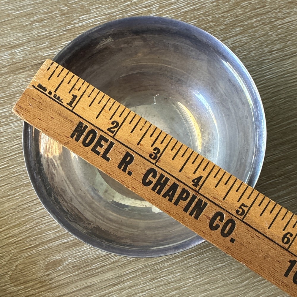 Gorham Silverplate Bowl YC778 Vintage 5” Round Footed Dish E.P.