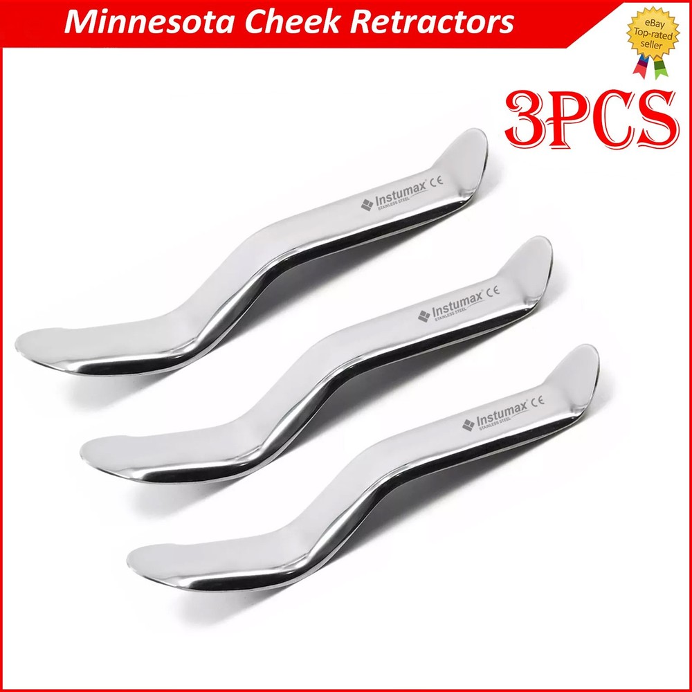 3PCS Dental Minnesota Cheek Retractors – Surgical Instrument