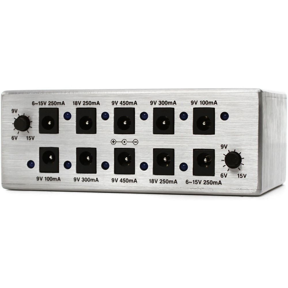 Dunlop MXR M238 Iso-Brick Power Supply, 10 Variable Outputs with Cables