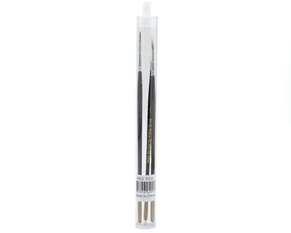 Atlas Brush Red Sable Brush Set (3) [ABSRED-FOX]