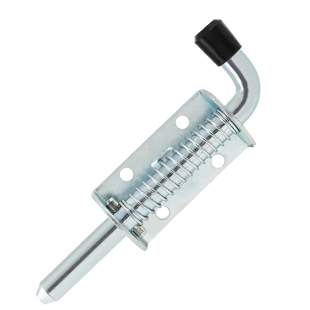 Utility Trailer Gate Spring Loaded Pin Lock Assembly Ramp Door Locking Latch Set