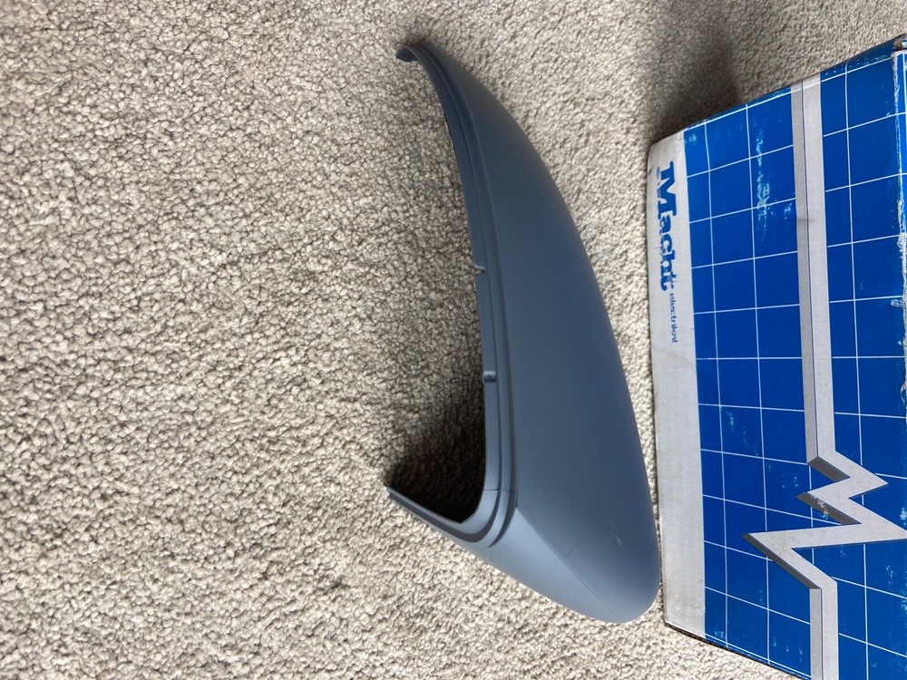 Volkswagen Left Exterior Mirror, foldable, heated with plain Macht casing