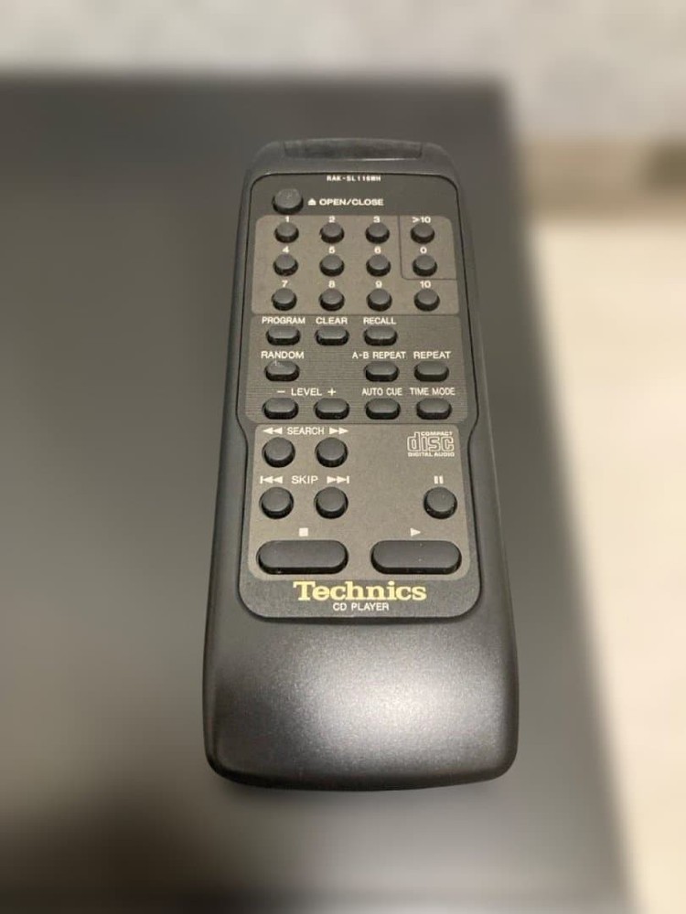 Technics SL-PG460 CD Player MASH 1-bit DAC Digital Servo w/Remote FullyFunction