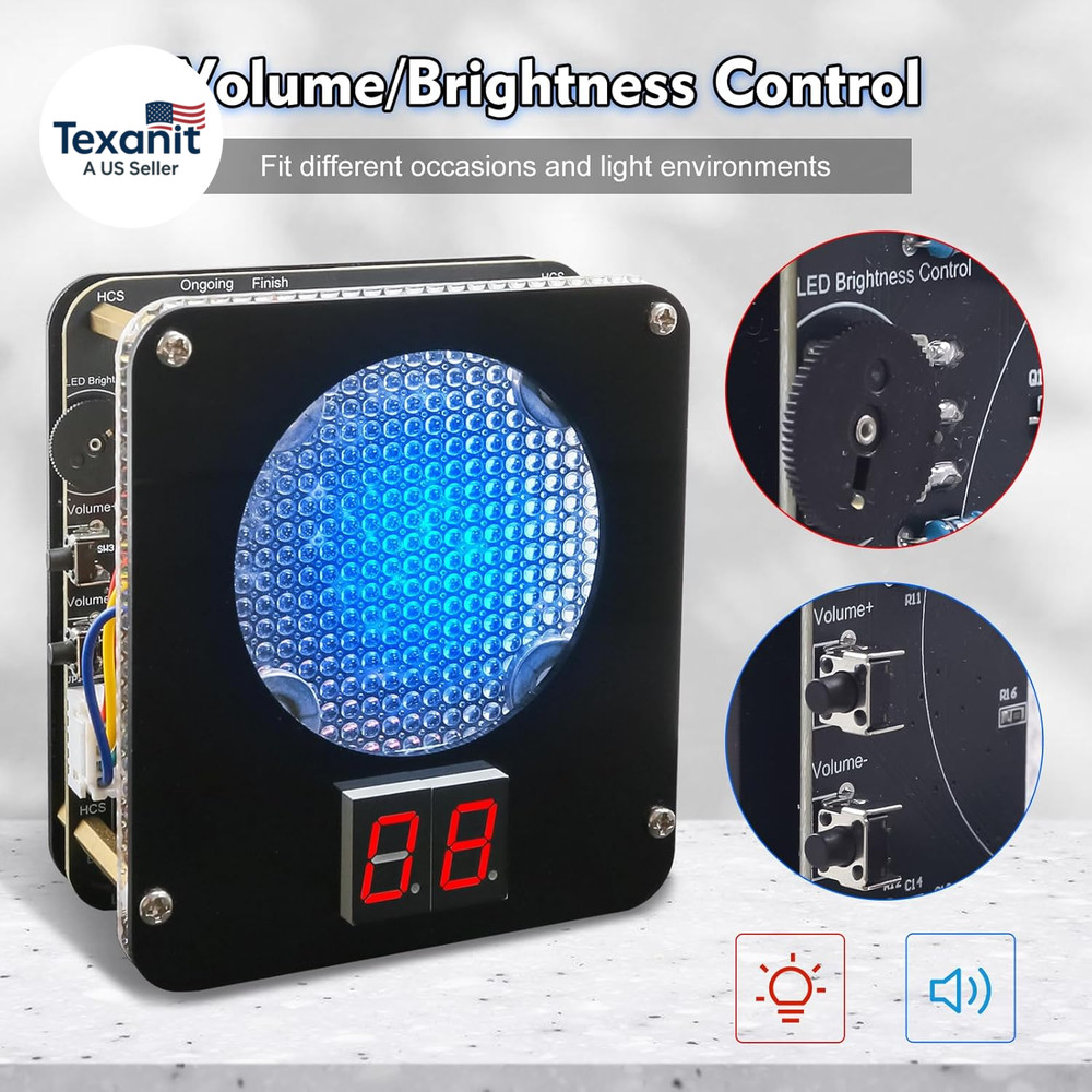 DIY Light-Sensitive Electronic Shooting Target Kit | Soldering Project with Digi