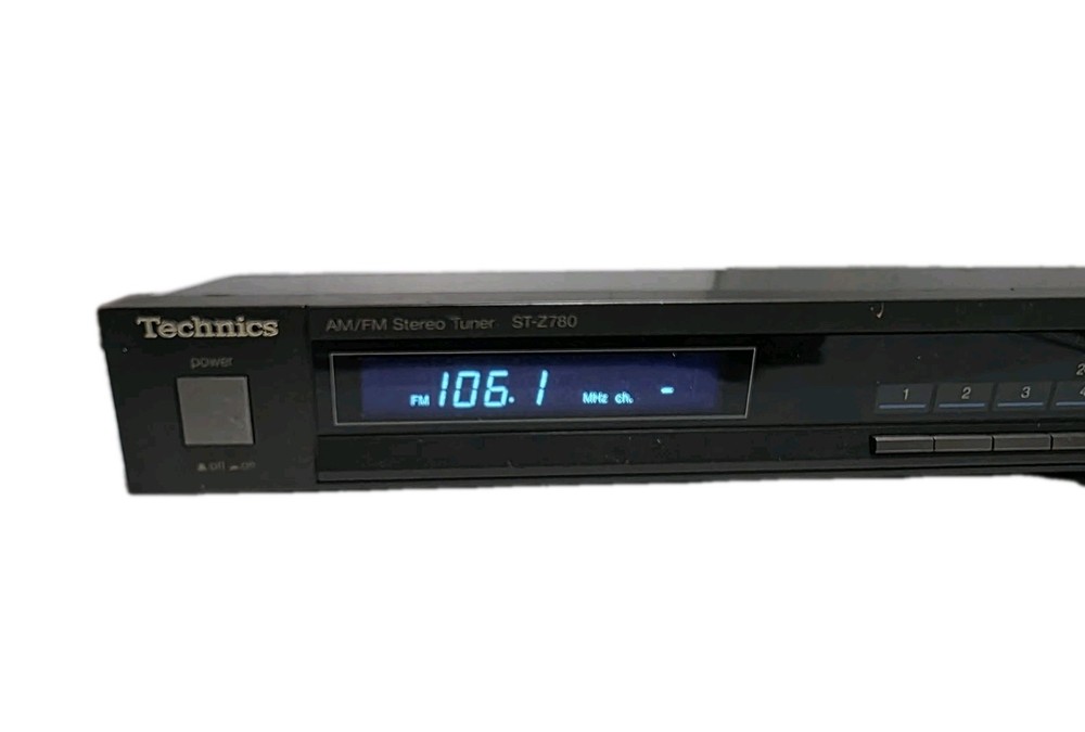 Technics ST-Z780 Stereo AM/FM Digital Tuner- Tested