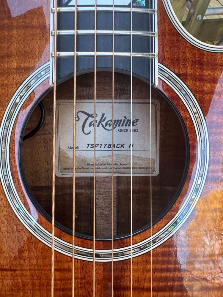 Takamine Thinline TSP178ACK N - Koa