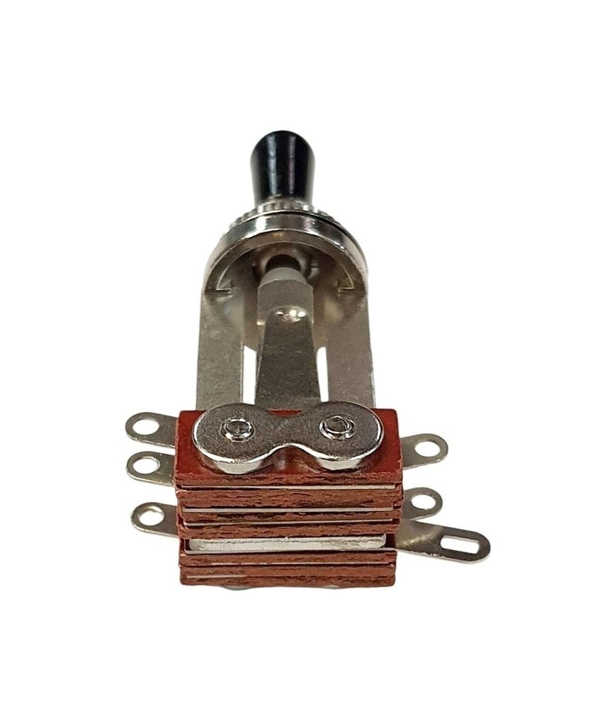 FretMax Long 3-Way Toggle Switch for LP Style Guitars (FMLTS)