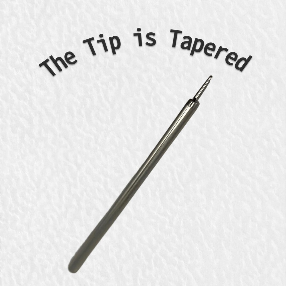 XXTACMM Decapping Pin for Lee 90783/90292 Universal (8, Silver) Silver