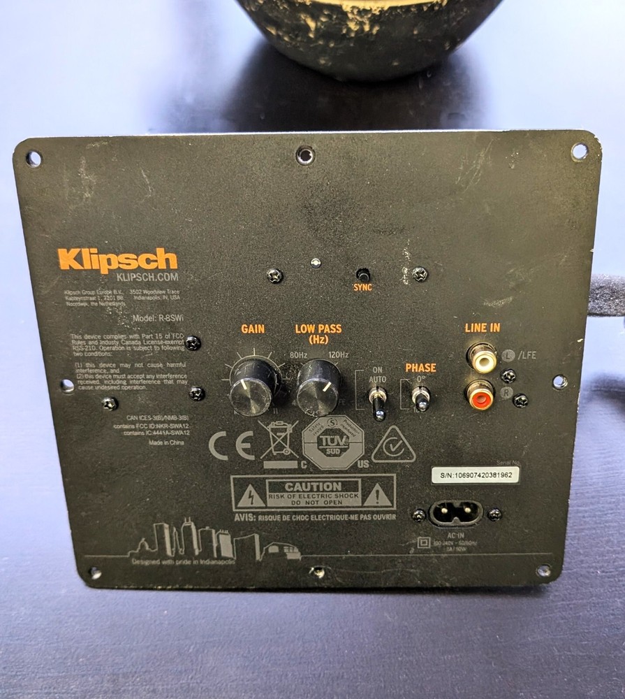Klipsch Subwoofer Amplifier Board R-8SWi